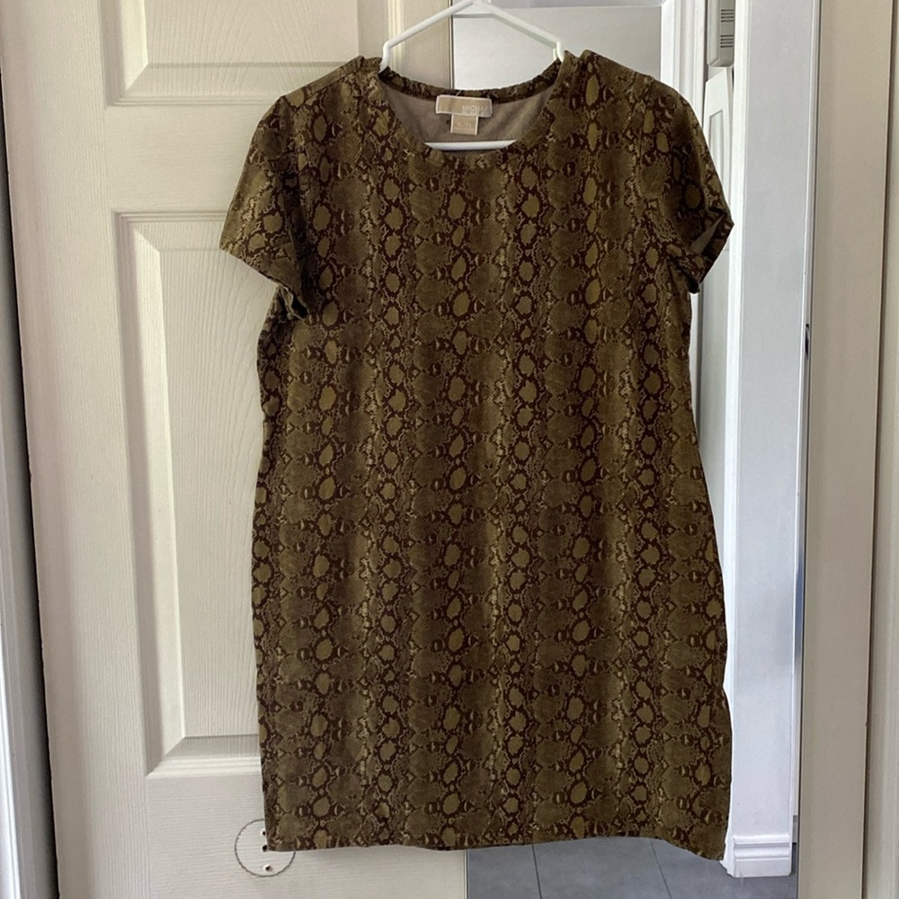 Michael Kors snakeskin tunic size XL